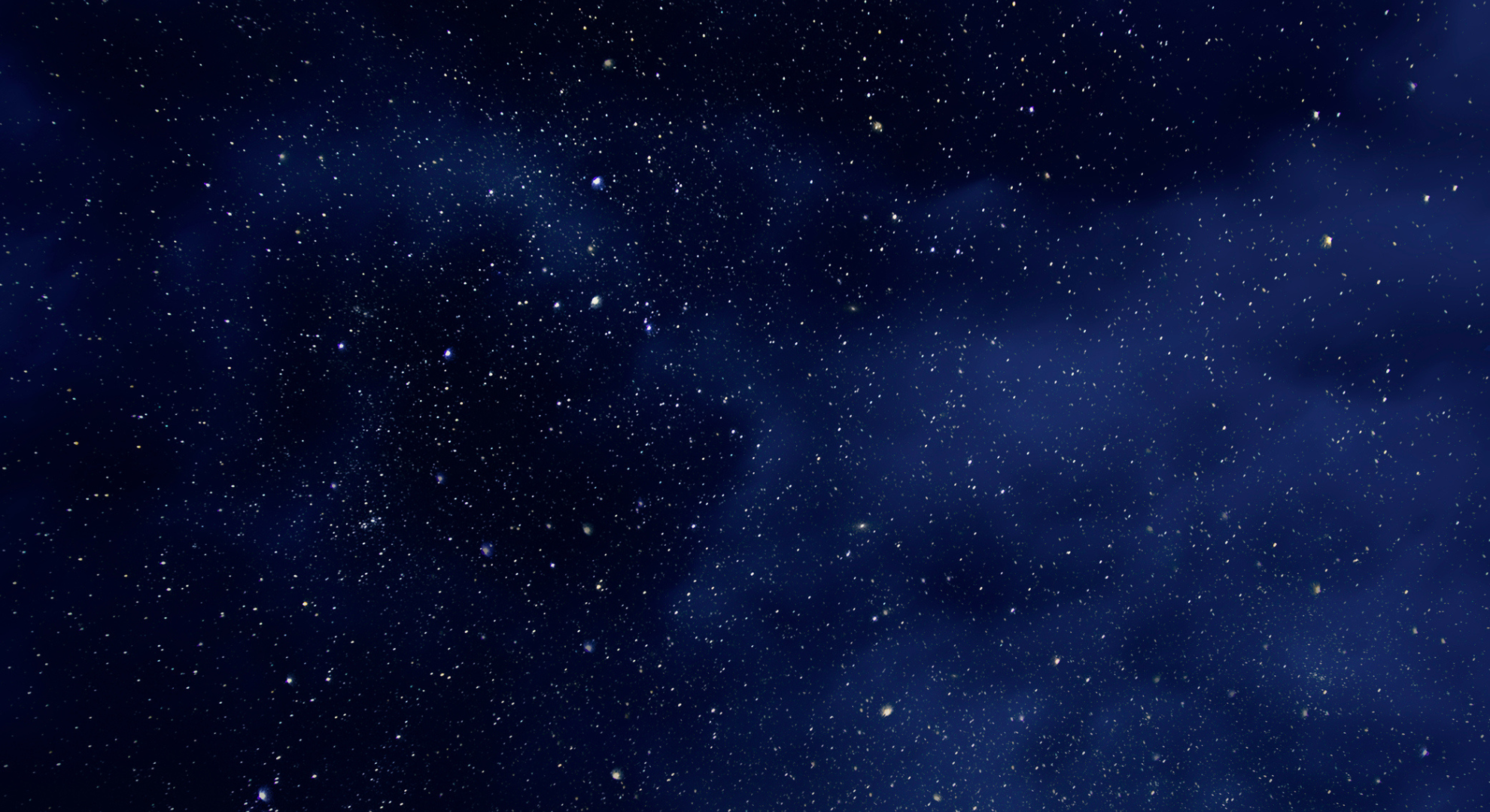 Visualization of a night sky representing cellular cleanup and repair processes associated with autophagy