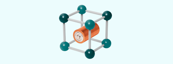 llustration of a NAD⁺ molecule with a battery icon representing cellular energy production